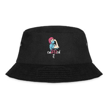Krankenschwester Earned It Nurse - Bucket Hat - black - Front - Lela (165cm)