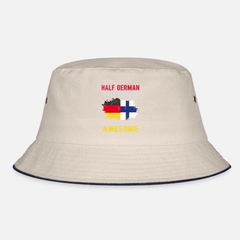 Halb Deutsch Halb Finne Bucket Hat
