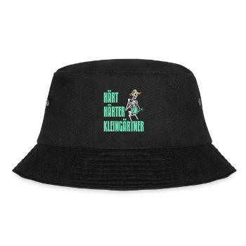 Hart Härter Kleingärtner - Garten Kleingarten - Bucket Hat - Schwarz - Vorne - Lela (165cm)
