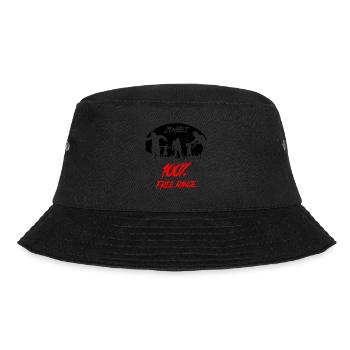 Distressed Free Range Zombies - Bucket Hat - black - Front - Lela (165cm)