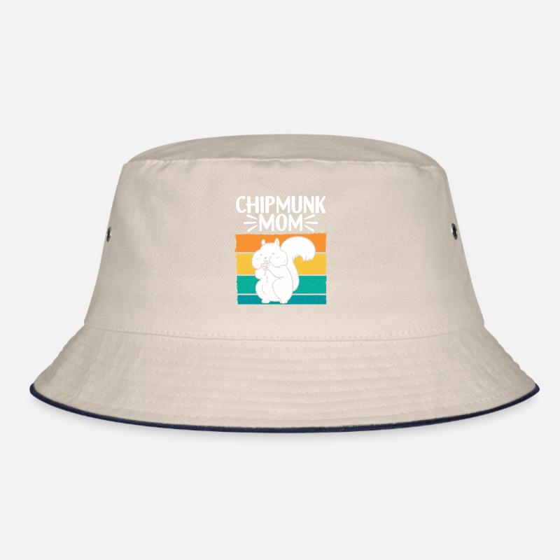 Streifenhörnchen Chipmunk Nagetier Geschenk Bucket Hat