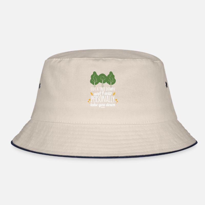 Deciduous Tree Nature Conservation Camping Mountains Forest Bucket Hat