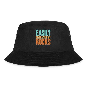 Slightly distracted by rocks Egyptian - Bucket Hat - black - Front - Lela (165cm)