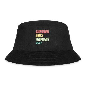 Großartig seit März 2017 - Bucket Hat - Schwarz - Vorne - Lela (165cm)