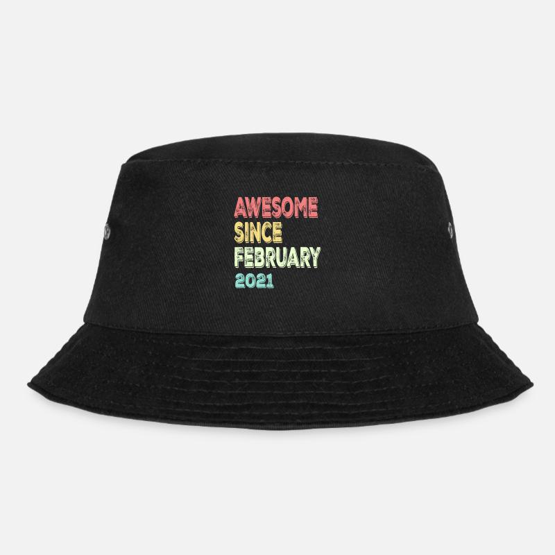 Awesome seit März 2021 - Bucket Hat - Schwarz
