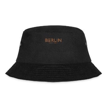 Germany city coordinates - Berlin - Bucket Hat - black - Front - Lela (165cm)