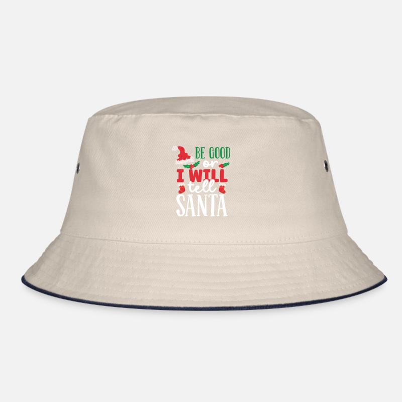Sei artig oder ich erzähl es Bucket Hat
