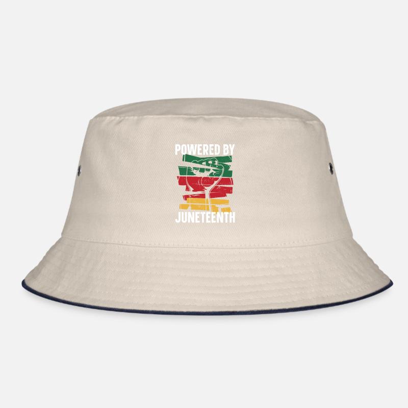 Powered By Juneteenth Proud Melanated Bucket Hat