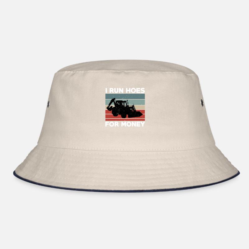 Lustiges Baggerlader Design Bucket Hat