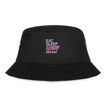 Hip Hop - Bucket Hat - Schwarz - Vorne - Lela (165cm)