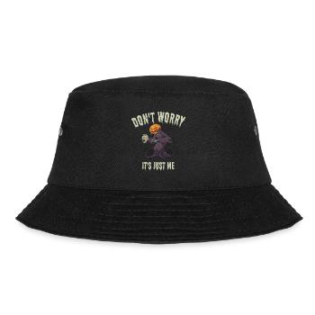 Halloween Kürbis Zombie Monster - Bucket Hat - Schwarz - Vorne - Lela (165cm)
