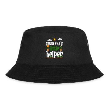 Gardener's Little Helper Flowerpot Planting - Bucket Hat - black - Front - Lela (165cm)