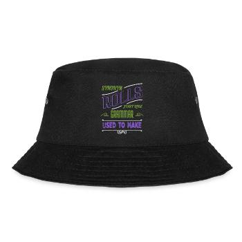 write drive writing article birthday author joke - Bucket Hat - black - Front - Lela (165cm)