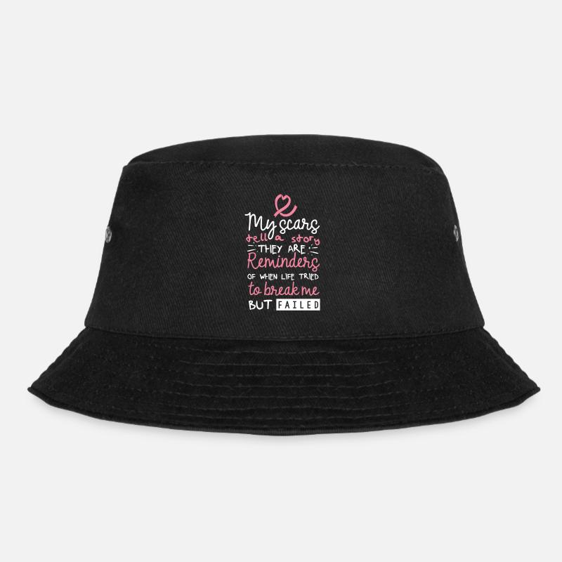 Bewusstsein Für Brustkrebs - Bucket Hat - Schwarz