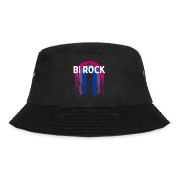 Bi Rock Bisexuel LGBTQ Bi Pride LGBT Lesbienne Gay - Bob - noir - Devant - Lela (165cm)