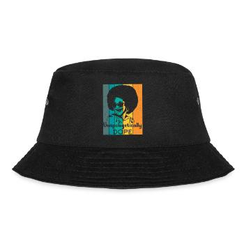 Unapologetic Black Afro-American - Bucket Hat - black - Front - Lela (165cm)