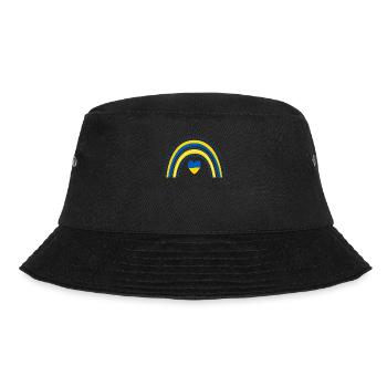 Stand with Ukraine Peace No War - Bucket Hat - black - Front - Lela (165cm)
