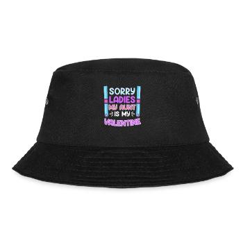 Lieblingstante Neffe Tante ist die beste Tante - Bucket Hat - Schwarz - Vorne - Lela (165cm)