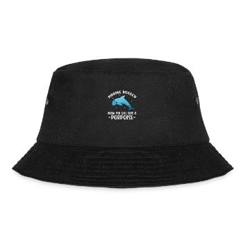 Meeresbiologie - Bucket Hat - Schwarz - Vorne - Lela (165cm)