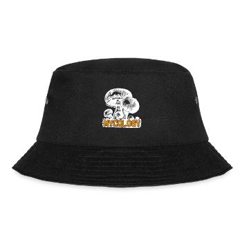 Mycology Retro Fungus Mycology Lover T-Shirt - Bucket Hat - Schwarz - Vorne - Lela (165cm)