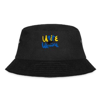 Stand with Ukraine Peace No War - Bucket Hat - black - Front - Lela (165cm)
