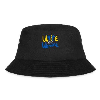 Stand with Ukraine Peace No War - Bucket Hat - black - Front - Lela (165cm)