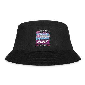 This is what a really cool aunt looks like Best Aunt - Bucket Hat - black - Front - Lela (165cm)