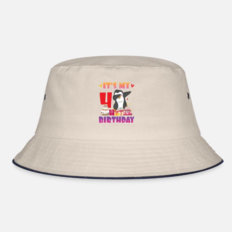 King Penguin Emperor Penguin Penguin Gift Bucket Hat