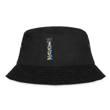 Limited Edition 1993 Graffiti - Bucket Hat - Schwarz - Vorne - Lela (165cm)