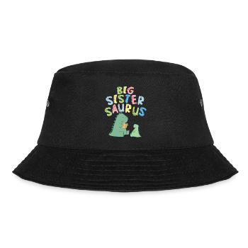 Big sister Saurus siblings Herbivore - Bucket Hat - black - Front - Lela (165cm)