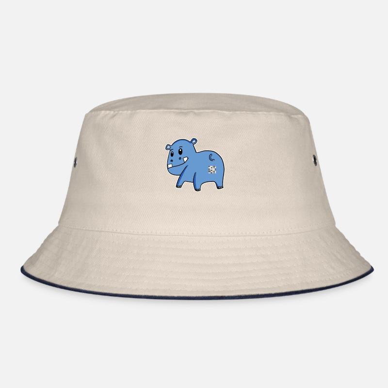 Nilpferd Arsch - Nilpferd Hintern Bucket Hat