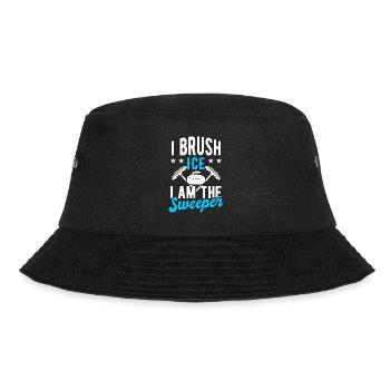 Curling Stein Curler - Bucket Hat - Schwarz - Vorne - Lela (165cm)