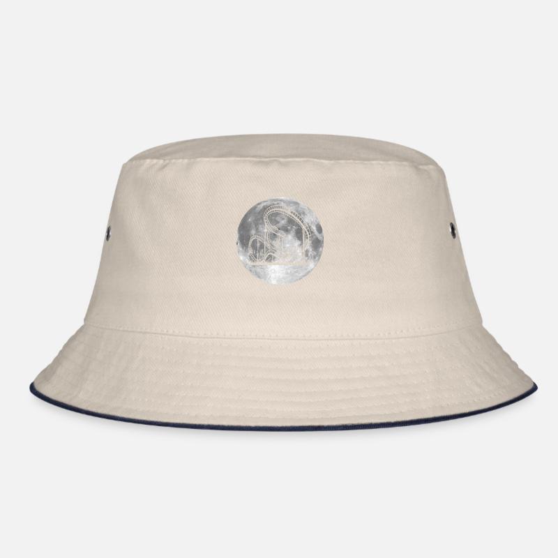 Roller coaster Moon Design Bucket Hat