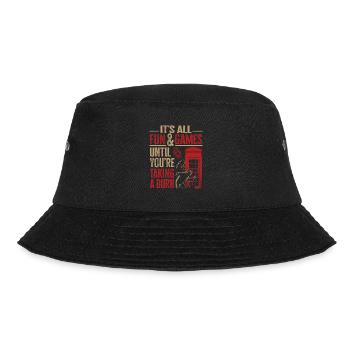 Spion Privatdetektiv Ermittler Detektiv Geschenk - Bucket Hat - Schwarz - Vorne - Lela (165cm)