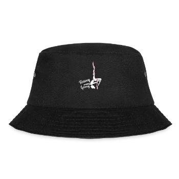 Aerial Silks I acrobatics dancer yoga design for - Bucket Hat - black - Front - Lela (165cm)