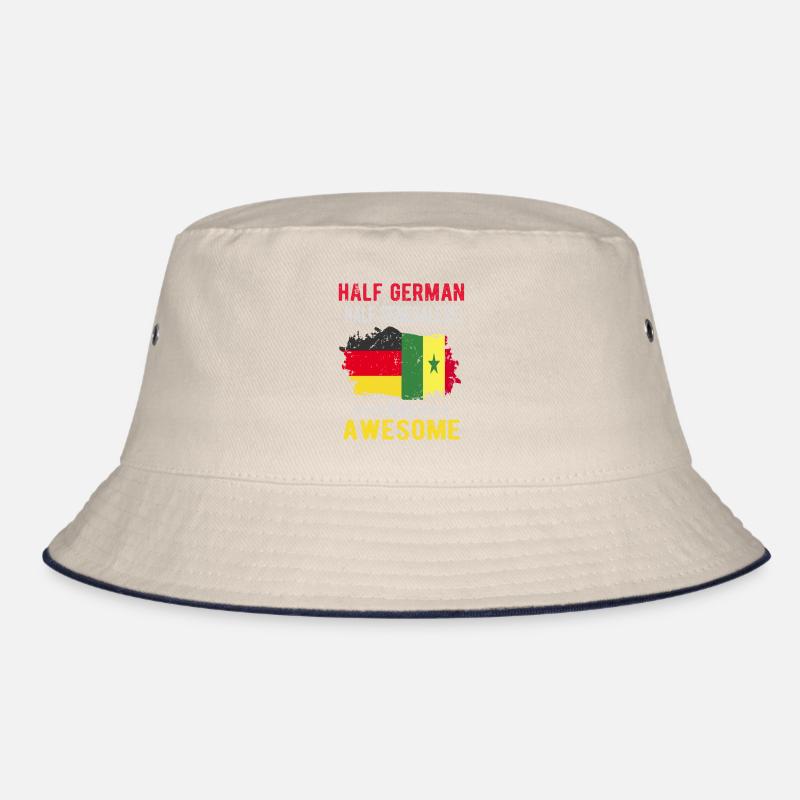 Half German half Senegalese Bucket Hat