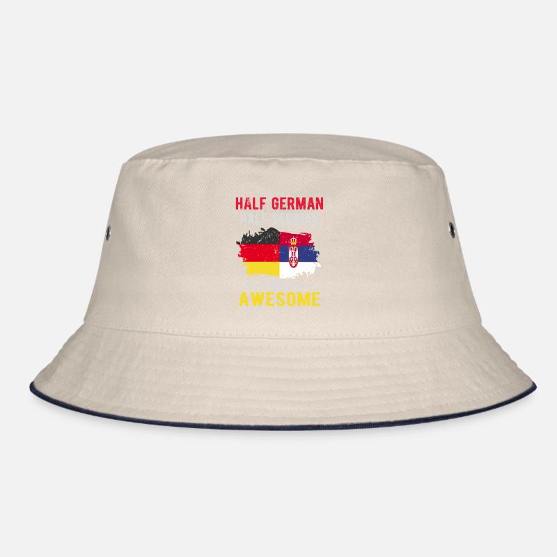 Halb Deutsch Halb Serbier Bucket Hat