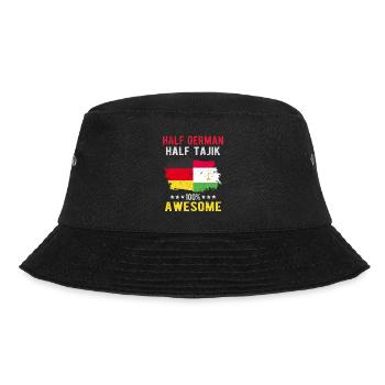 Half German half Tajiks - Bucket Hat - black - Front - Lela (165cm)