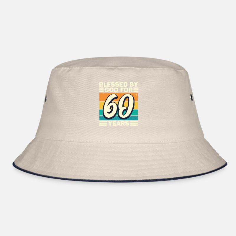 60 Geburtstag Geschenk Mutter Vater Opa Bucket Hat
