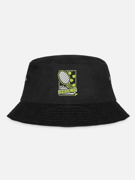 Tennis Tennisspieler - Bucket Hat - Schwarz