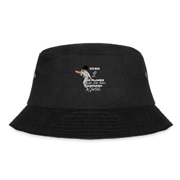 Ich bin 2 - Jungen Karate - Bucket Hat - Schwarz - Vorne - Lela (165cm)