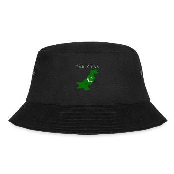 Pakistan Map Flag - Bucket Hat - black - Front - Lela (165cm)