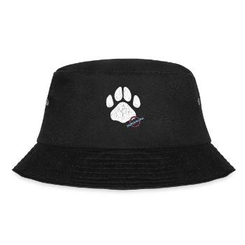 Hundemama Frauchen Hundebesitzerin Geschenk - Bucket Hat - Schwarz - Vorne - Lela (165cm)