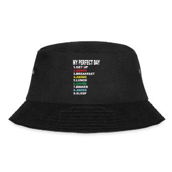 Anime My Perfect Day Anime Anime Series - Bucket Hat - black - Front - Lela (165cm)