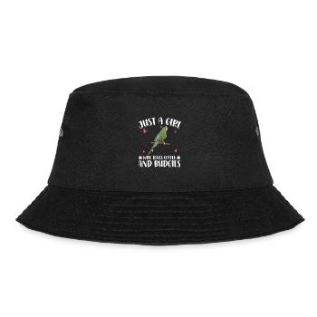 Budgerigar lover | Budgerigars Gifts - Bucket Hat - black - Front - Lela (165cm)
