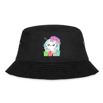 Merry Catmas Cats Children - Bucket Hat - black - Front - Lela (165cm)