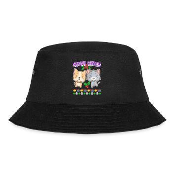 Meowy Catmas Cat Seater Kitten Cat - Bucket Hat - black - Front - Lela (165cm)