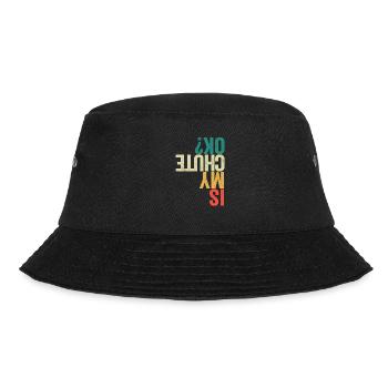 Ist mein Fallschirm in Ordnung Lustig Fallschirm - Bucket Hat - Schwarz - Vorne - Lela (165cm)