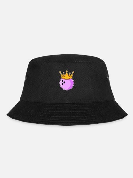 Bowling Damen Partnerlook - Bucket Hat - Schwarz