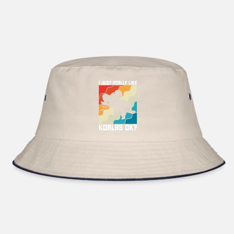 Ich mag einfach Koalas ok Koala Geschenk Bucket Hat